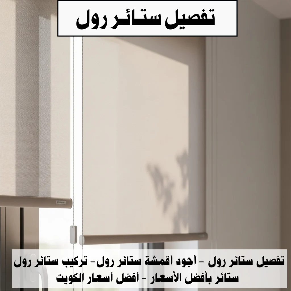 تفصيل ستائر رول