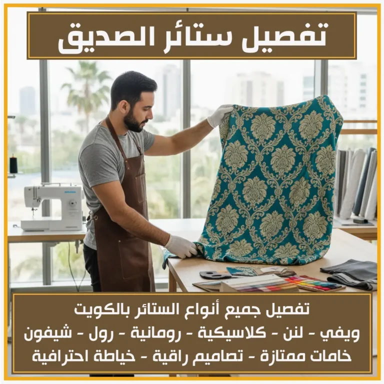 تفصيل ستائر الصديق